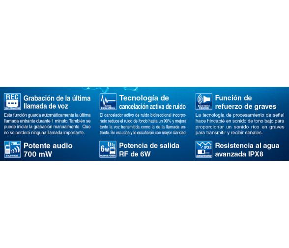 Icom Emisora Portatil VHF IC-M73 EURO