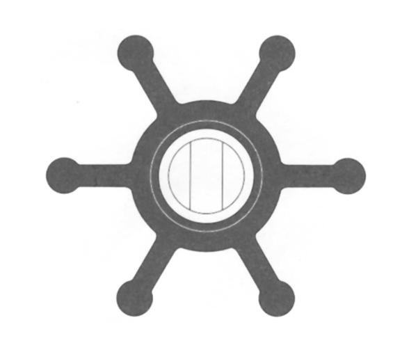 Impulsor - Turbina -Impeller Johnson 09-808B