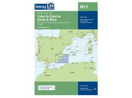 Imray Nautical Chart M12 Cabo de Gata-Denia e Ibiza