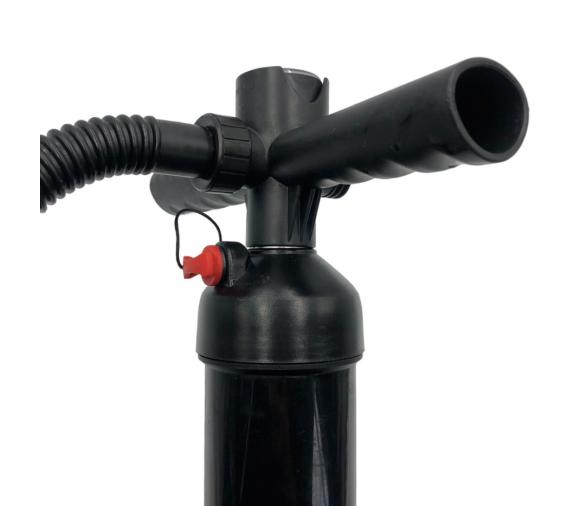 Trem Inflador Manual de Alta Presión con Manómetro