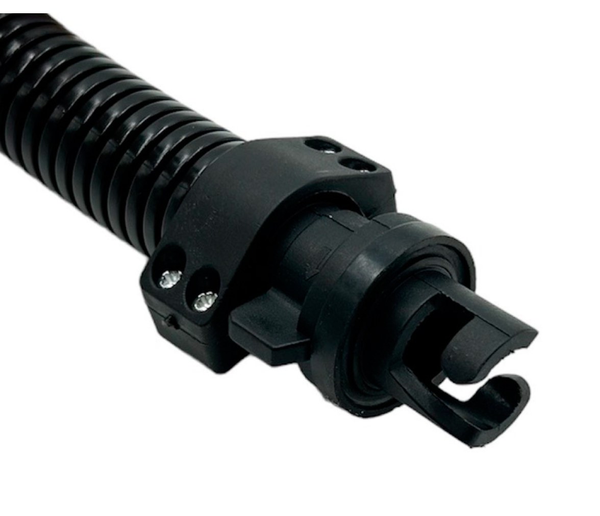 Trem Inflador Manual de Alta Presión con Manómetro