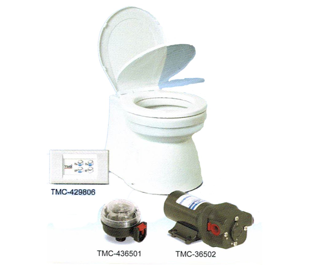 Inodoro Eléctrico Grande TMC-29823 Silencioso