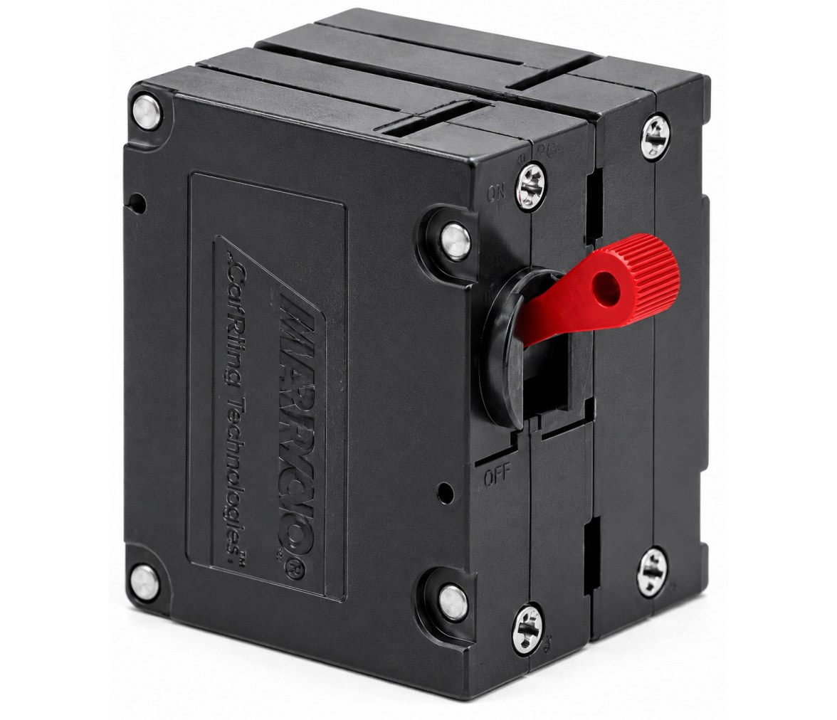 Interruptor automático hidráulico/magnético AIRPAX / SENSATA, 2 polos, CA