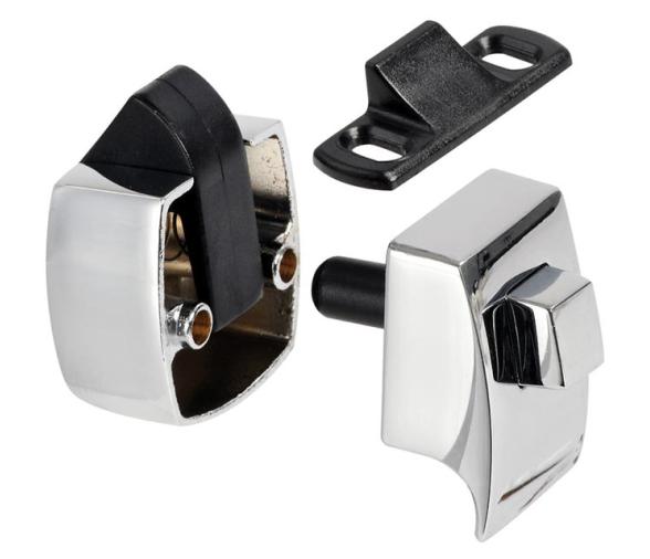 Pulsador  de Laton con Cierre