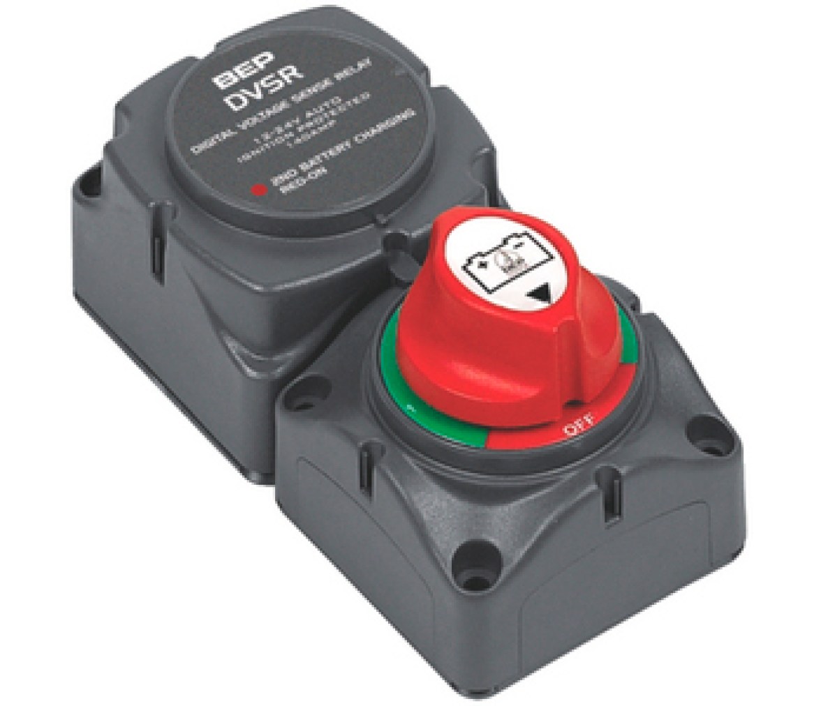 Interruptor para Rele Digital de Carga Bateria Secundaria
