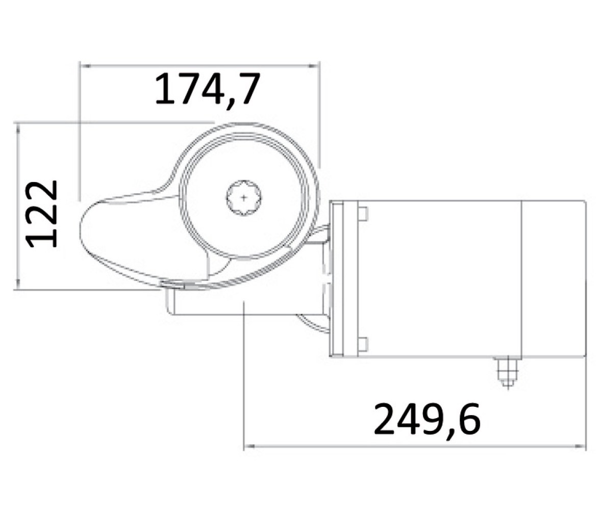 Italwinch Winche Go 700W 12V - 8mm