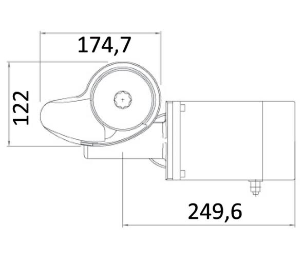 Italwinch Winche Go 700W 12V - 8mm