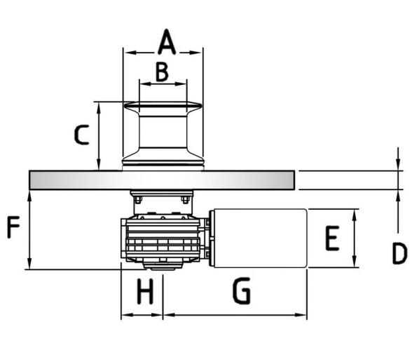 Italwinch Winche Heron Capstan