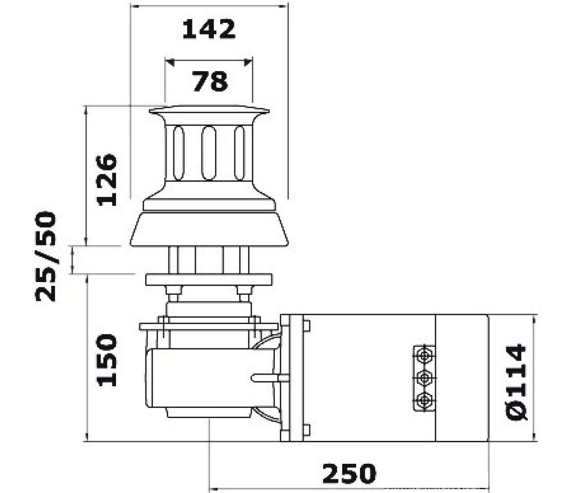 Italwinch Winche Nestor Capstan