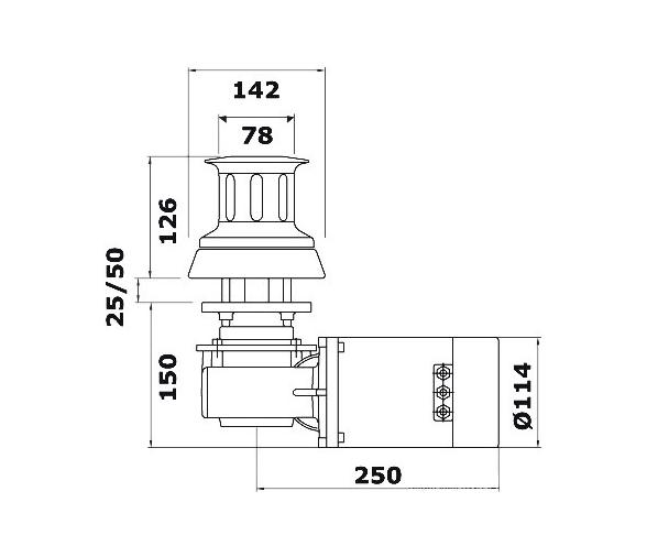Italwinch Winche Nestor Capstan