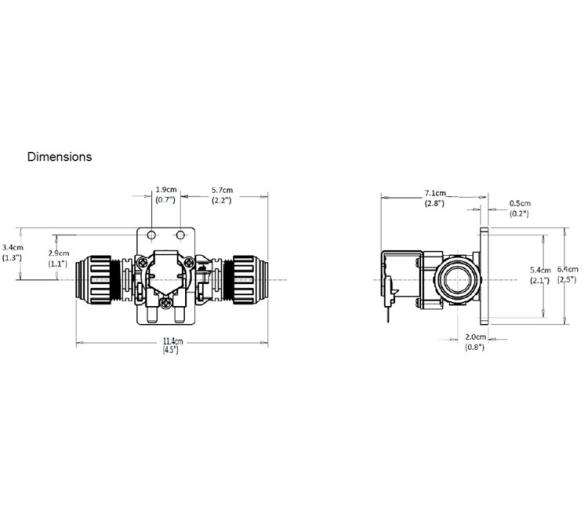 Jabsco 37038-2024- Válvula Solenoide  24V