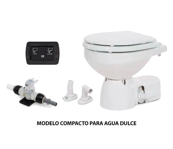 Jabsco Inodoro Quiet Flush E2 Compacto Agua Dulce