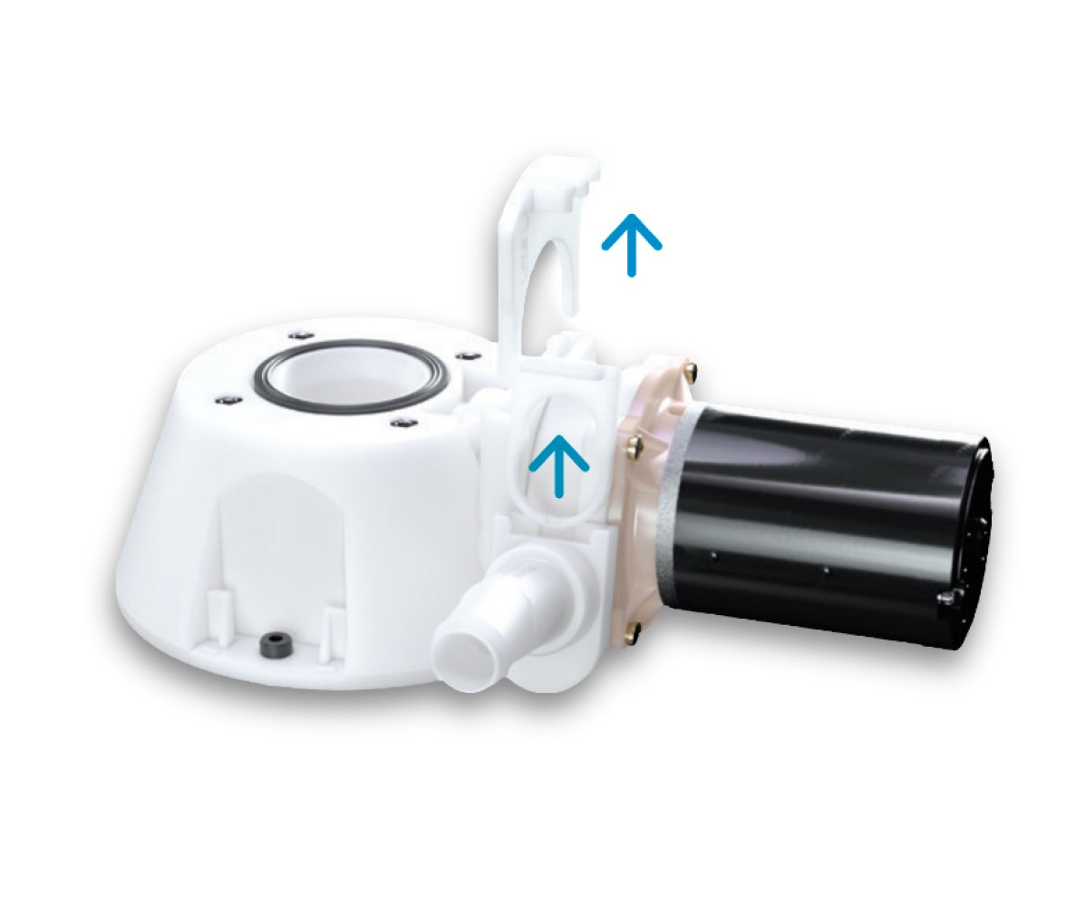 Jabsco Inodoro Quiet Flush E2 Compacto Agua Dulce