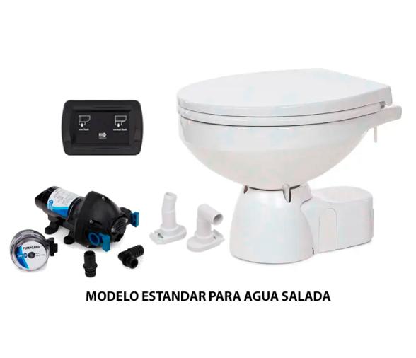 Jabsco Inodoro Quiet Flush E2 Estandar Agua Salada