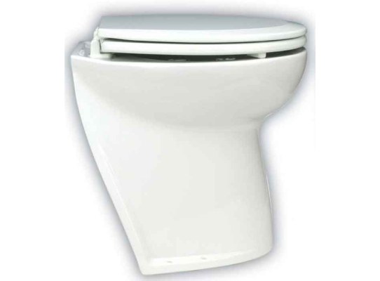 Jabsco Inodoro WC Deluxe Flush Angulo 17" 24V Agua Dulce