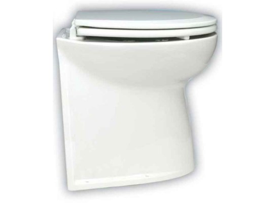 Jabsco Inodoro WC Deluxe Flush Recto 17" 24V Agua Dulce