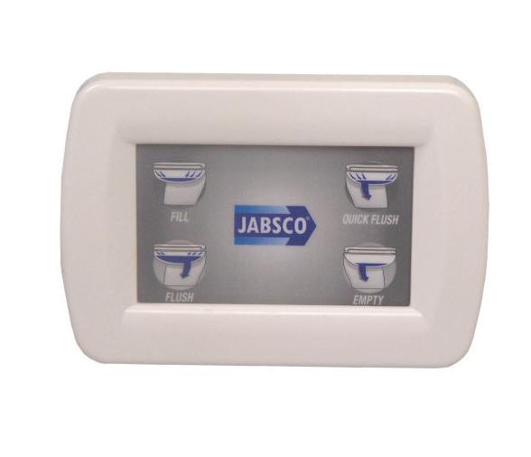 Jabsco Inodoro WC Deluxe Flush Recto 17" 12V Agua Salada