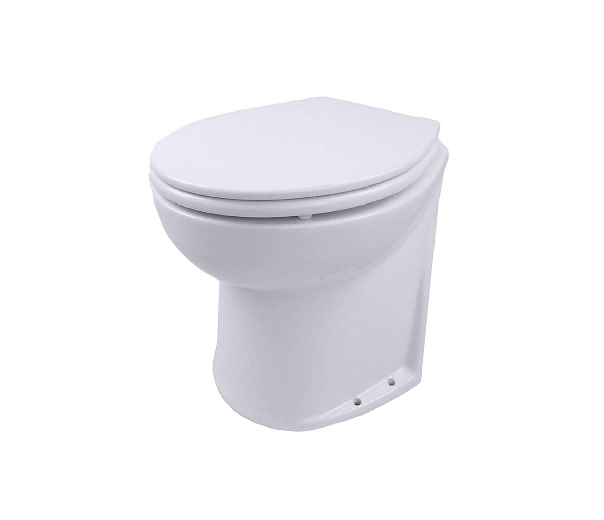 Jabsco Inodoro Deluxe Flush Angulo 14” 24V Agua Dulce