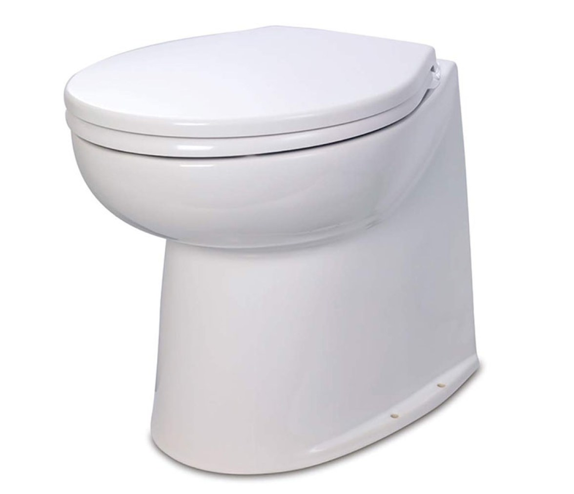 Jabsco Inodoro Deluxe Flush Recto 14” 24V Agua Dulce