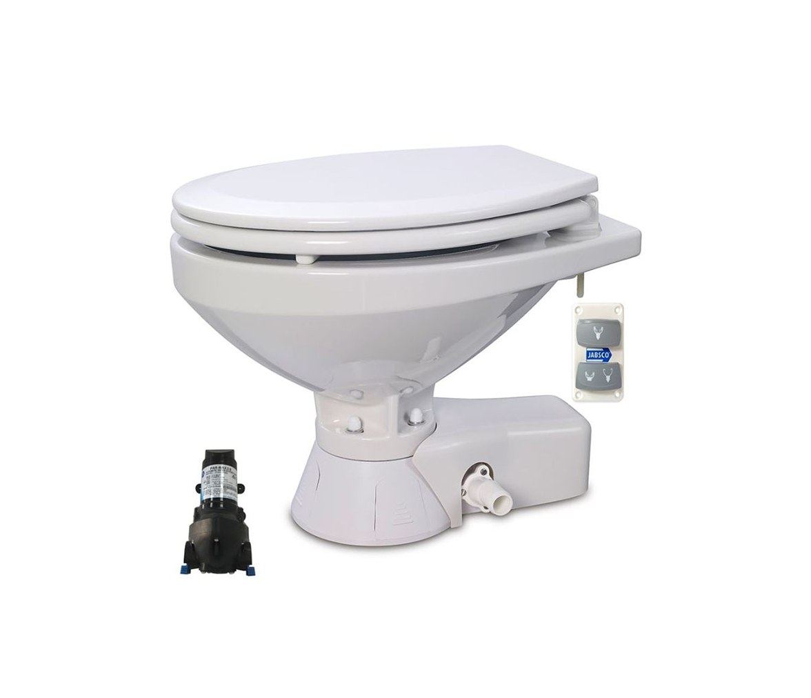 Jabsco Inodoro Quiet Flush Regular 24V