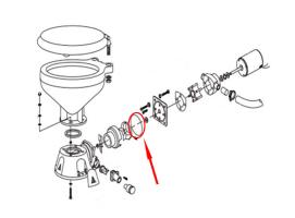 Jabsco - O-Ring for Electric Toilet