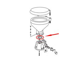 Jabsco - Gasket for Base with Sloping Sides