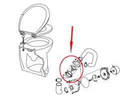 Jabsco- Valvula Anti-Retorno Inodoro Deluxe Flush