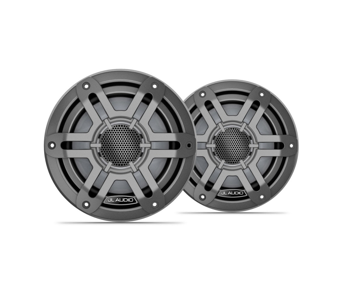 JL Audio M200 altavoces náuticos de la, 6,5″ con rejilla deportiva de color gris