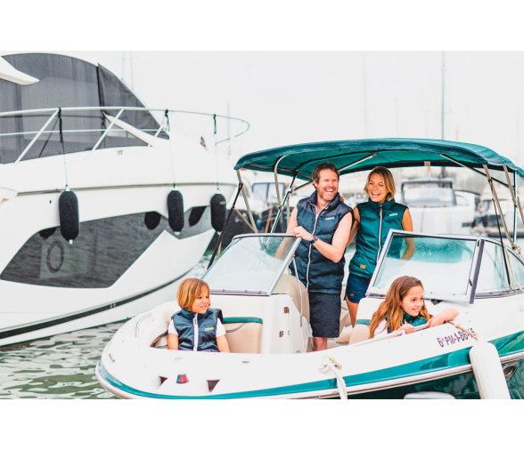 Jobe 50 Newton Bodywarmer Niños Midnight Blue