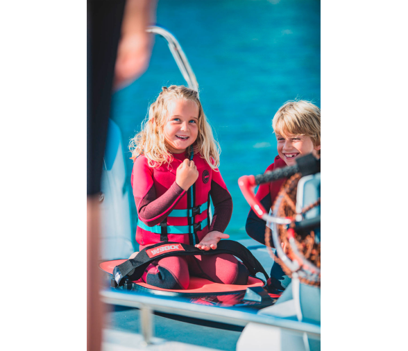 Jobe Boston Neopreno 3/2 mm para Niños Fucsia