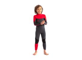 Jobe Boston Neopreno 3/2 mm para Niños Rojo