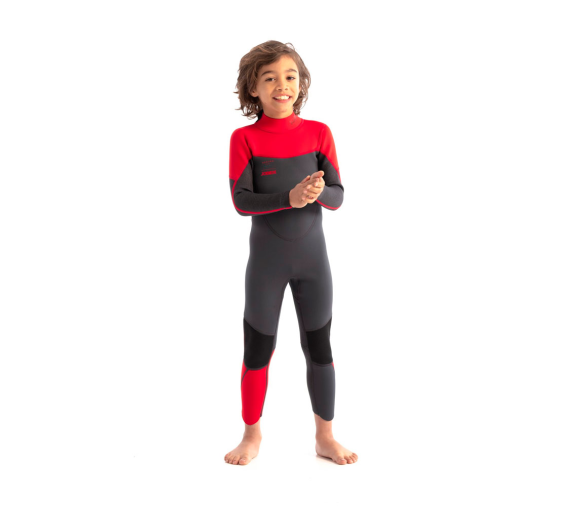 Jobe Boston Neopreno 3/2 mm para Niños Rojo