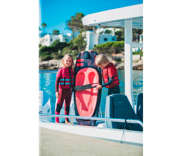 Jobe Boston Neopreno 3/2 mm para Niños Rojo