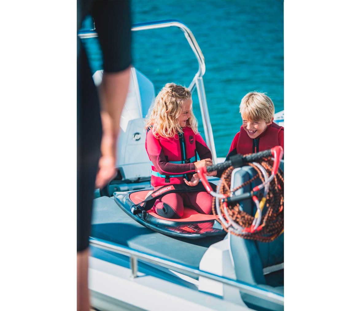 Jobe Boston Neopreno 3/2 mm para Niños Rojo