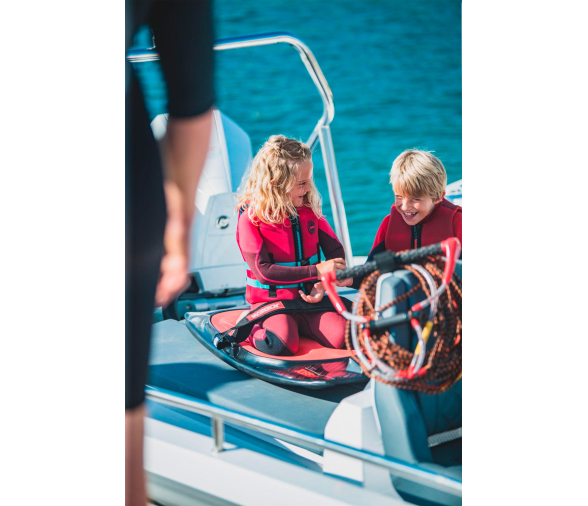 Jobe Boston Neopreno 3/2 mm para Niños Rojo