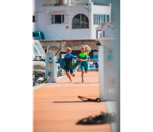 Jobe Boston Neopreno Shorty 2 mm Niños Azul