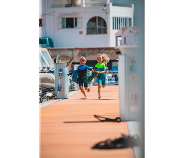 Jobe Boston Neopreno Shorty 2 mm Niños Azul