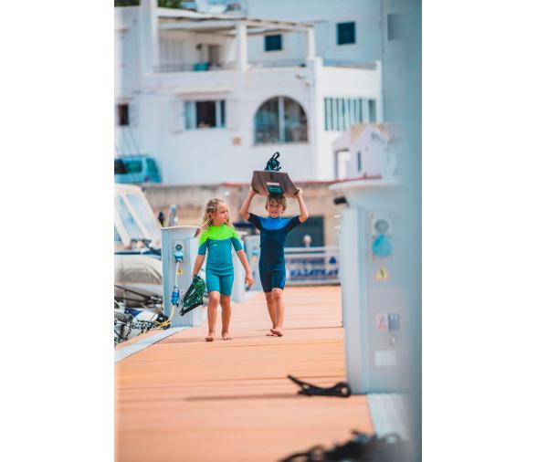 Jobe Boston Neopreno Shorty 2 mm Niños Azul