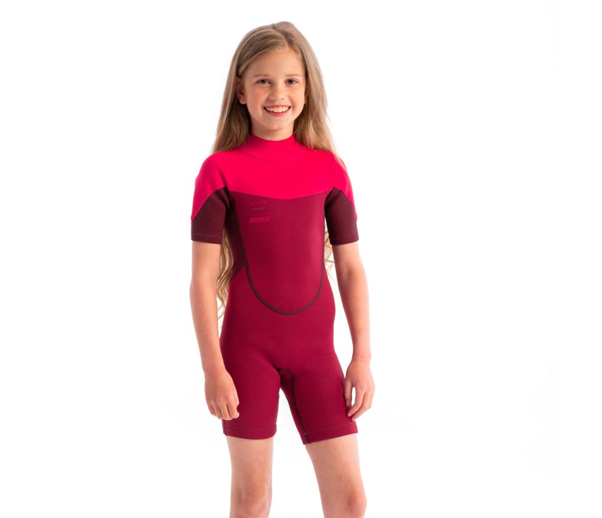 Jobe Boston Neopreno Shorty 2 mm Niños Fucsia