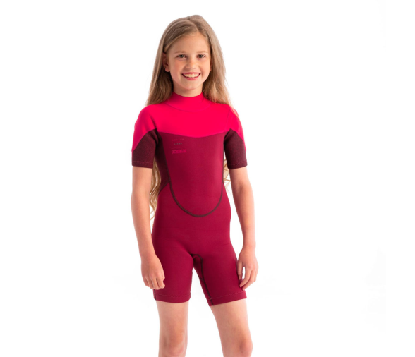 Jobe Boston Neopreno Shorty 2 mm Niños Fucsia