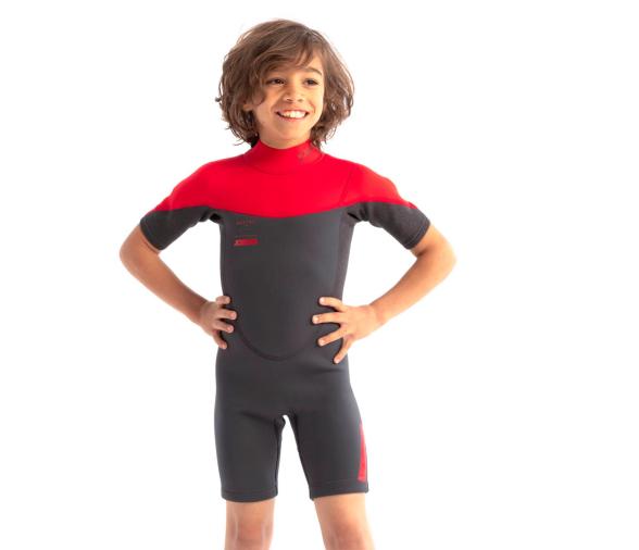 Jobe Boston Neopreno Shorty 2 mm Niños Rojo