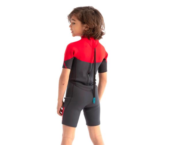 Jobe Boston Neopreno Shorty 2 mm Niños Rojo