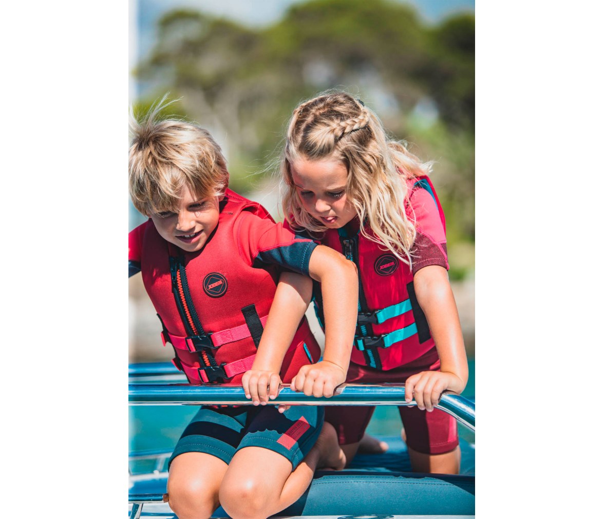 Jobe Boston Neopreno Shorty 2 mm Niños Rojo