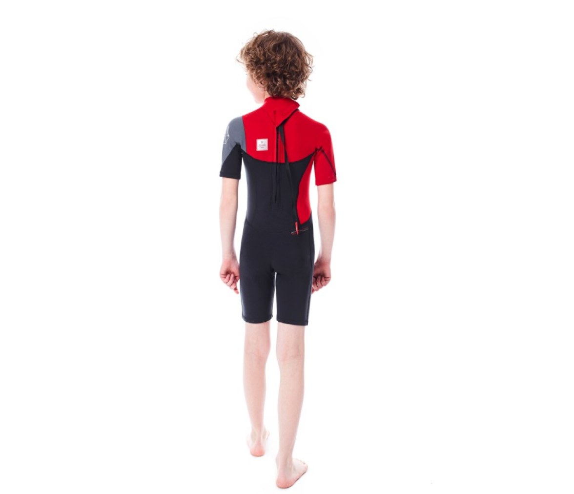 Jobe Boston Shorty 2mm Neopreno Infantil Rojo