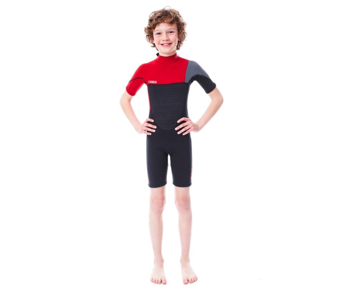 Jobe Boston Shorty 2mm Neopreno Infantil Rojo