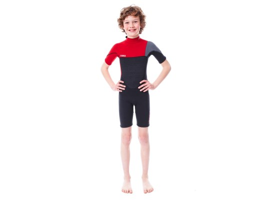 Jobe Boston Shorty 2mm Neopreno Infantil Rojo