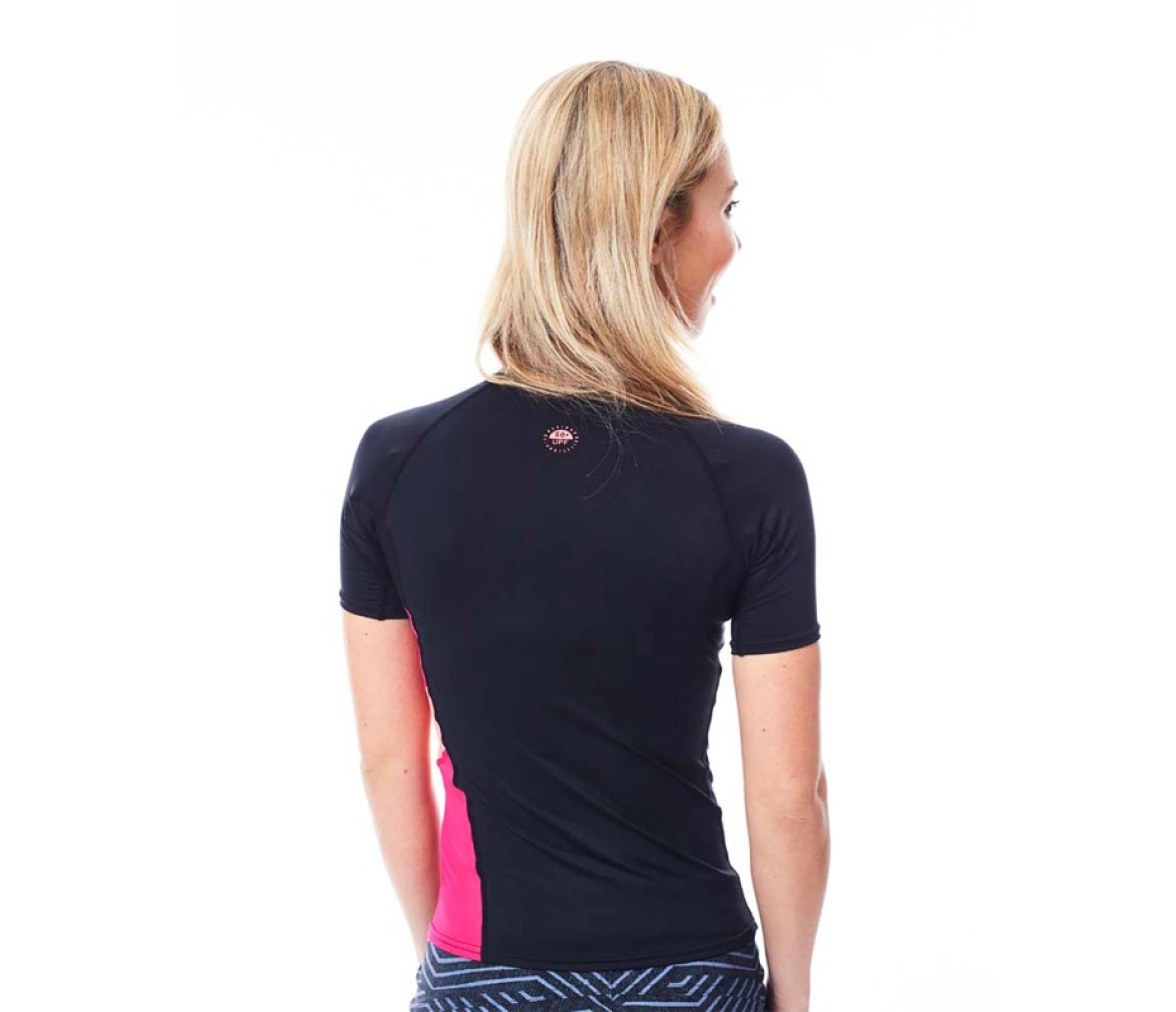 Jobe Camiseta de Licra Mujer Negra