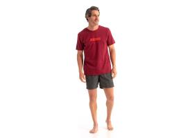 Jobe Camiseta Unisex Burgundy