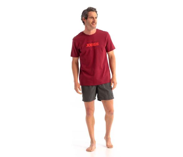 Jobe Camiseta Unisex Burgundy