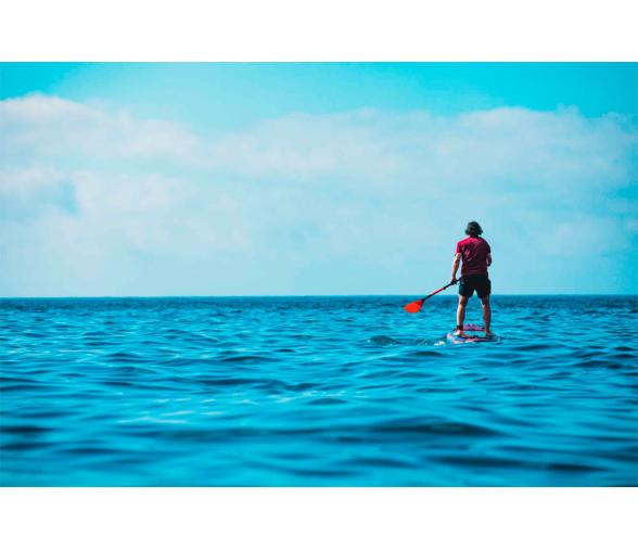 Jobe Camiseta Unisex Burgundy